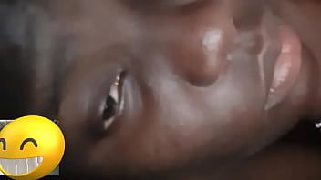 Play Thick ass ebony girlfriend missing her white boyfriend and seducing him