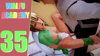 play バスルームワイフアカデミーでツンデレの女の子をファック - エピソード 35